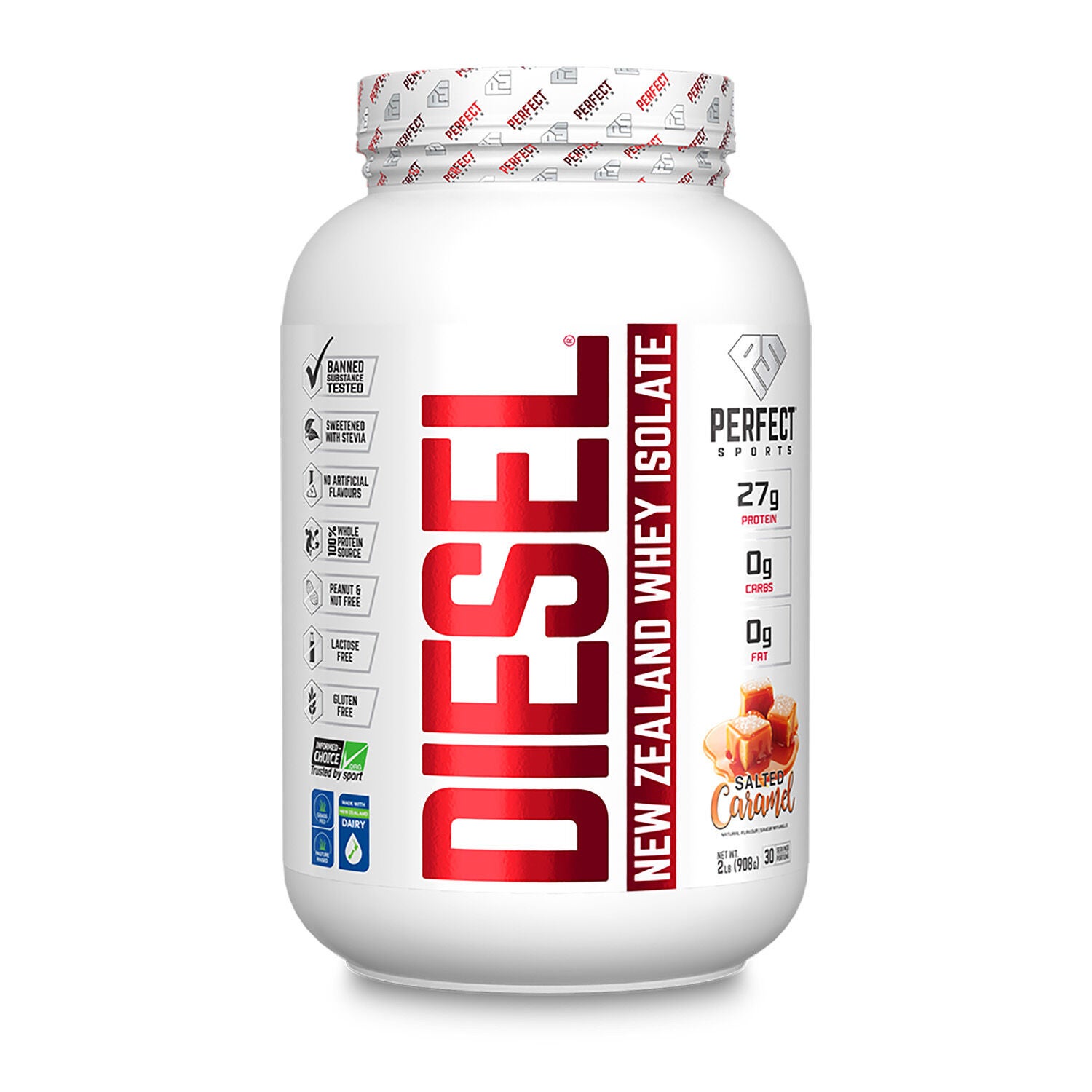 DIESEL&reg; New Zealand Whey Isolate - Salted Caramel Salted Caramel | GNC